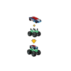 Mattel Hot Wheels Monster Trucks Maker (GWW15) -Αυτοκίνητα Εκπτώσεις 698440 2