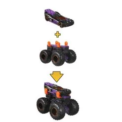 Mattel Hot Wheels Monster Trucks Maker (GWW16) -Αυτοκίνητα Εκπτώσεις 698441 3