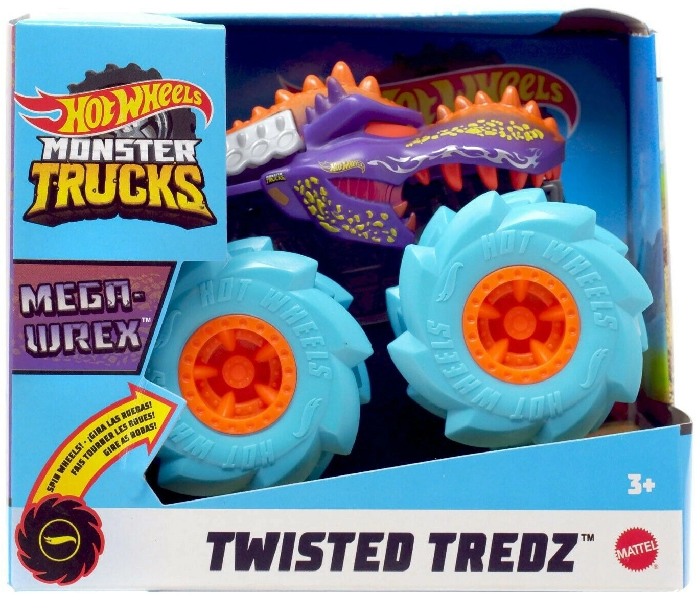 Mattel Hot Wheels Οχήματα Monster Trucks Rev Up Mega-Wrex (GVK39) 1 Mattel Hot Wheels Οχήματα Monster Trucks Rev Up Mega-Wrex (GVK39)